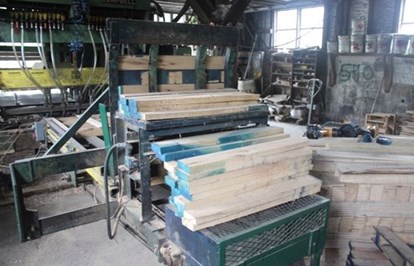 Campbell Pallet Nailer and Assembly System